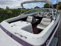 Maxum - 3.0 mercruiser 140 pk inboard + 1500 kg boottrailer - speedboot + trailer - afbeelding 7 van  34