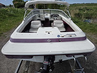 Maxum - 3.0 mercruiser 140 pk inboard + 1500 kg boottrailer - speedboot + trailer - afbeelding 31 van  34