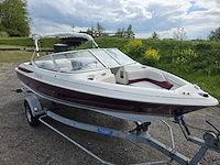 Maxum - 3.0 mercruiser 140 pk inboard + 1500 kg boottrailer - speedboot + trailer - afbeelding 33 van  34