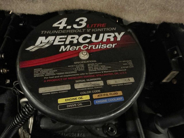 Maxum 1800 sr2 mercury 4.3 litre boot - afbeelding 22 van  33