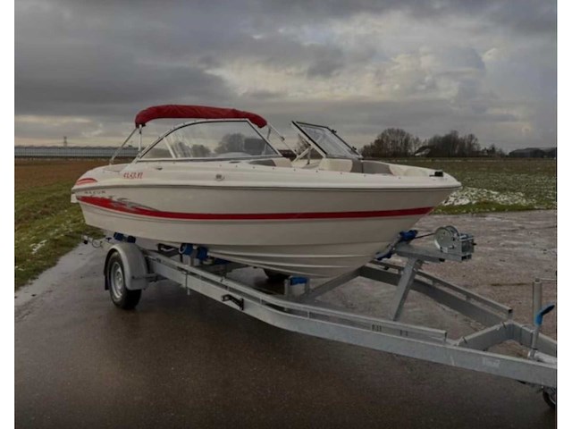 Maxum 1800 sr3 bowrider speedboot met boottrailer - afbeelding 1 van  32