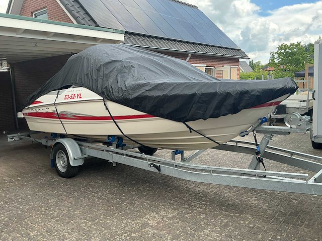 Maxum 1800 sr3 bowrider speedboot met boottrailer - afbeelding 1 van  16