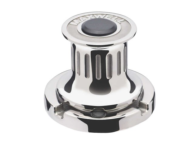 Maxwell stainless steel 100tdc capstan deck unit with gearbox - p102788 - afbeelding 1 van  4
