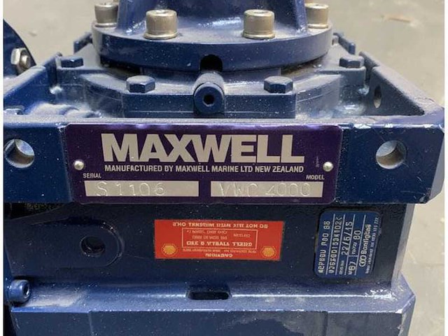 Maxwell vwc4000hyd hydraulic windlass | capstan engine - afbeelding 3 van  5