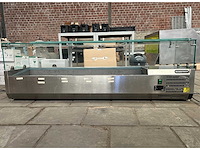 Maxx frost - e-vrx1400/380 - rvs gekoelde opzetvitrine met glazen opbouw - afbeelding 1 van  5