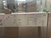 Maxx frost - e-vrx1400/380 - rvs gekoelde opzetvitrine met glazen opbouw - afbeelding 5 van  5