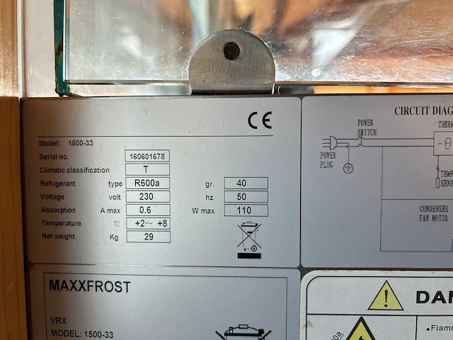Maxxfrost - 1500-33 - rvs opzetkoelvitrine - afbeelding 5 van  6
