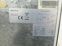 Maxxfrost - hr200 s/s - koelkast - afbeelding 5 van  5