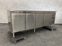 Maxxfrost mkwb-4d - rvs koelwerkbank 223cm - afbeelding 1 van  19