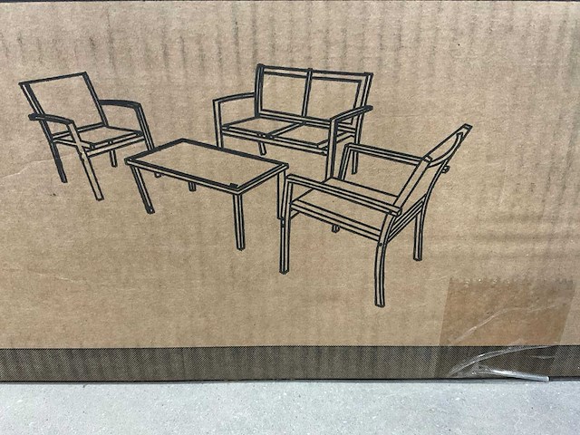 Maxxgarden - lounge set 4 persoons - afbeelding 1 van  5