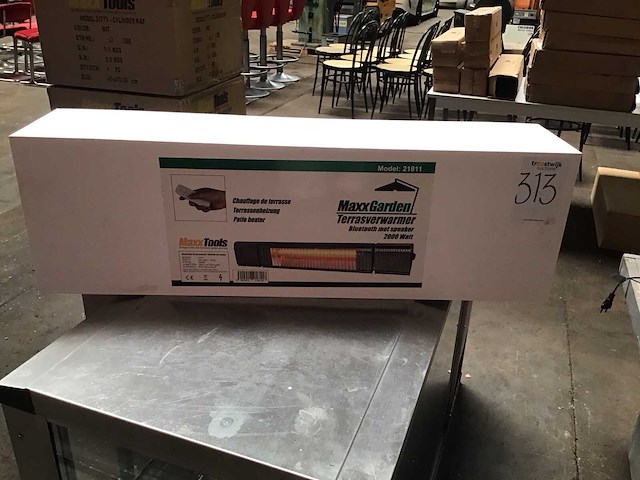 Maxxgarden 21811 terrasverwarmer met speaker - afbeelding 5 van  7