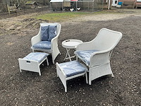 Maxxgarden hampton bay 5-piece chat set tuinstoel set (7x) - afbeelding 2 van  8