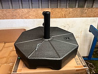 Maxxgarden kunststof parasolvoet (9x) - afbeelding 1 van  3