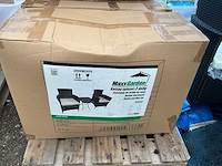 Maxxgarden rattan tuinset tuinstoel met tafel (12x) - afbeelding 7 van  8