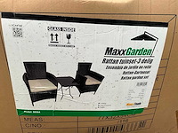 Maxxgarden rattan tuinset tuinstoel met tafel - afbeelding 8 van  8
