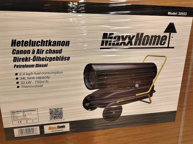 Maxxhome - heteluchtkanon 30kw - afbeelding 3 van  5