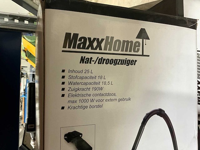 Maxxhome nat/ droog stofzuiger (3x) - afbeelding 4 van  4