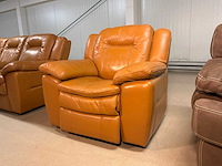 Maya electrische leren fauteuil - afbeelding 4 van  11