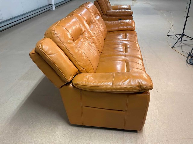 Maya leren bankstel - afbeelding 6 van  7