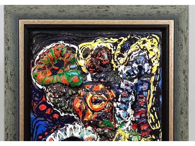 Maya wildevuur (1944-2023) "pur" 3d kunstwerk - afbeelding 3 van  9