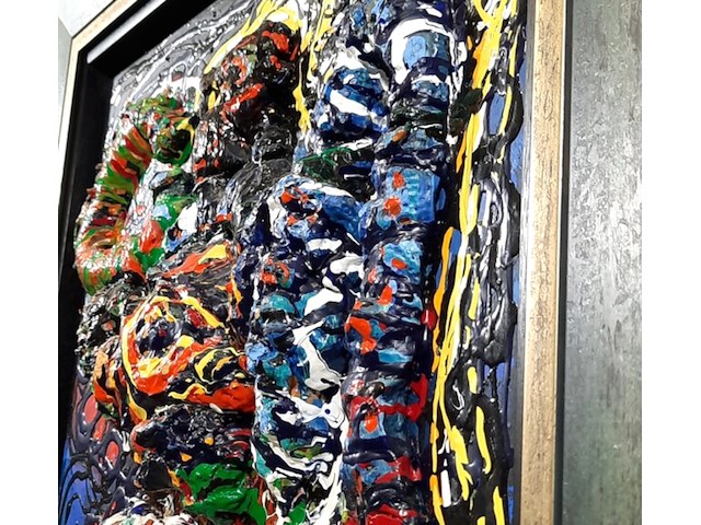 Maya wildevuur (1944-2023) "pur" 3d kunstwerk - afbeelding 5 van  9