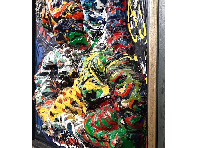 Maya wildevuur (1944-2023) "pur" 3d kunstwerk - afbeelding 6 van  9