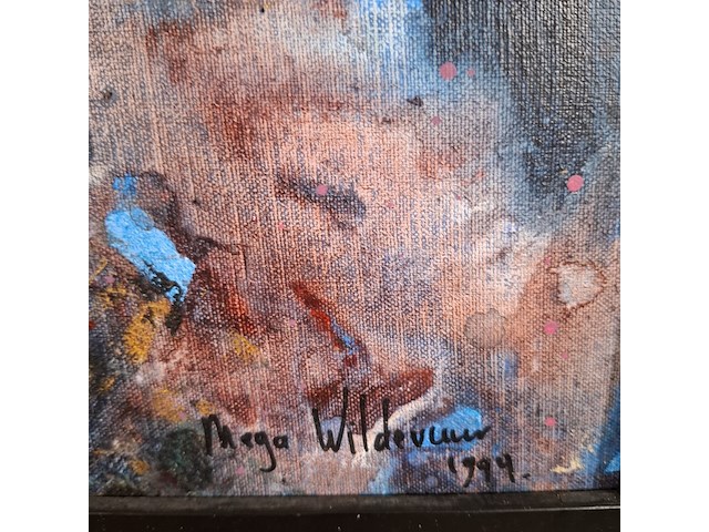 Maya wildevuur, abstract - afbeelding 5 van  6