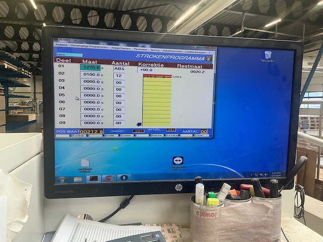 Mayer - 2001 - ps 2 z - platen opdeelzaagmachine - afbeelding 13 van  38