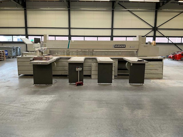 Mayer - 2001 - ps 2 z - platen opdeelzaagmachine - afbeelding 12 van  38