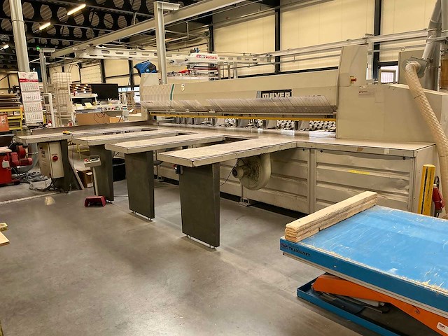 Mayer - 2001 - ps 2 z - platen opdeelzaagmachine - afbeelding 36 van  38
