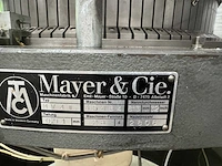 Mayer & cie - 1996 - mv4-3.2 - rondbreimachine - afbeelding 43 van  45