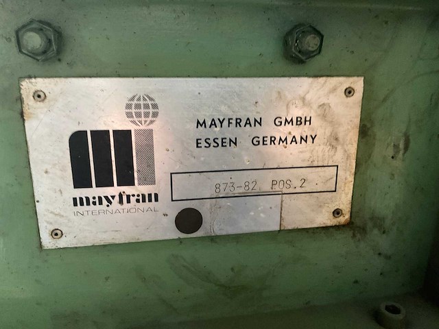 Mayfram mobiele opvoertransportband - afbeelding 7 van  7