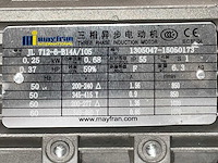 Mayfran jl712 + 32.6 sp82 elektromotor + reductorkast (6x) - afbeelding 5 van  6