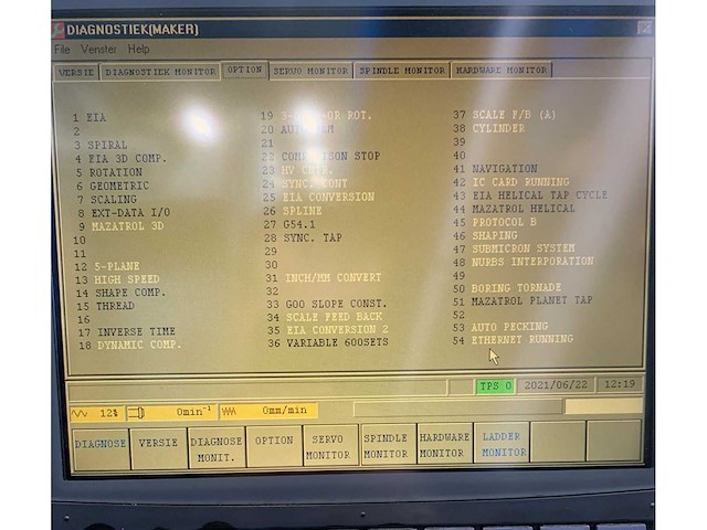 Mazak - 2000 - vtc200c - cnc verticaal bewerkingscentrum - afbeelding 8 van  16