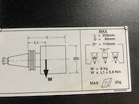 Mazak vtc200b-ii cnc vertical machining centre - afbeelding 18 van  18