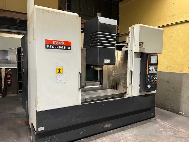 Mazak vtc200b-ii cnc vertical machining centre - afbeelding 2 van  18