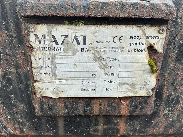 Mazal graafbak - afbeelding 2 van  10
