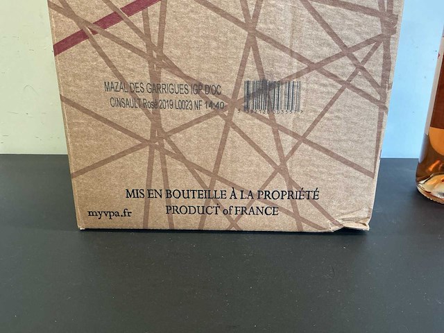 “mazal les garrigues” fles rose wijn (30x) - afbeelding 4 van  5