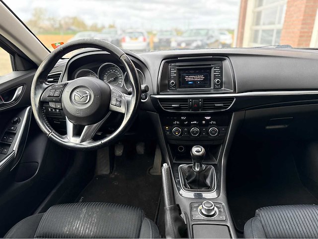 Mazda - 6 - sportbreak 2.2d skylease - personenauto - 2014 - afbeelding 1 van  14