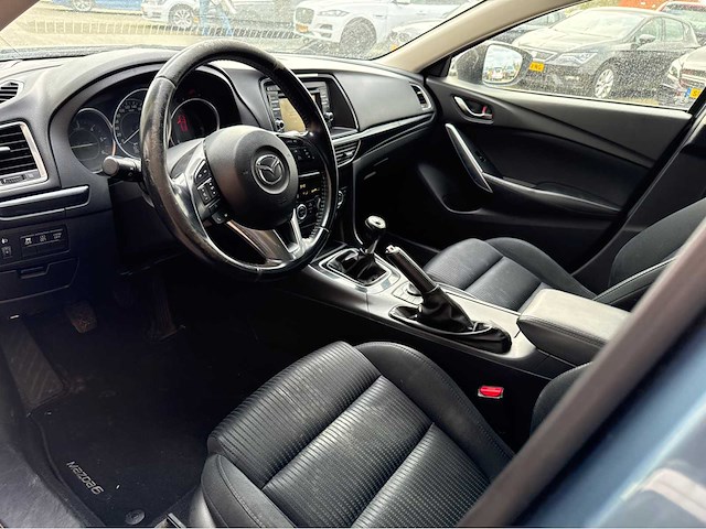 Mazda - 6 - sportbreak 2.2d skylease - personenauto - 2014 - afbeelding 14 van  14