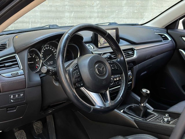 Mazda 6 sportbreak 2.2d skyactiv-d 150 skylease gt 150pk 2015 (origineel-nl), ht-930-h - afbeelding 9 van  43