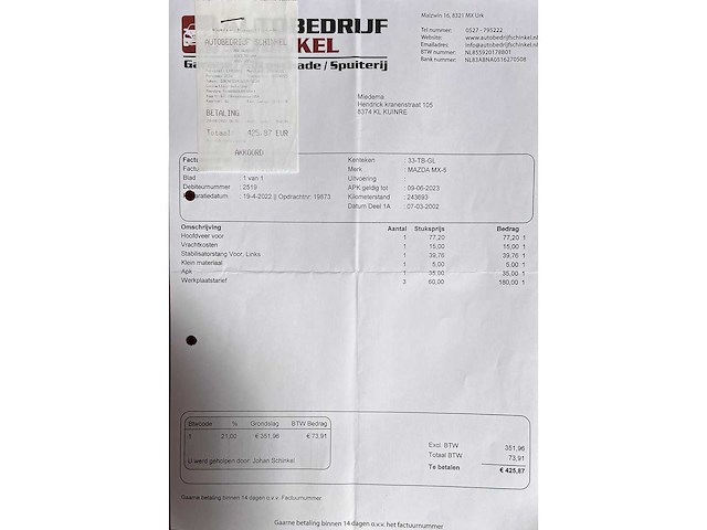 Mazda mx-5 1.6i exclusive, 33-tb-gl - afbeelding 1 van  10