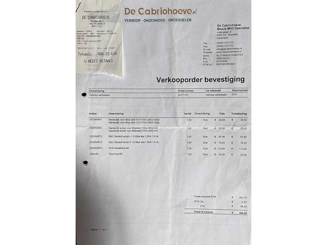 Mazda mx-5 1.6i exclusive, 33-tb-gl - afbeelding 11 van  28
