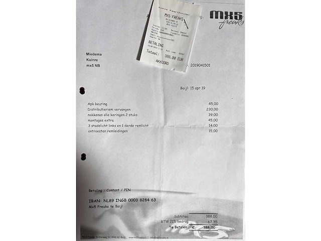 Mazda mx-5 1.6i exclusive, 33-tb-gl - afbeelding 12 van  28