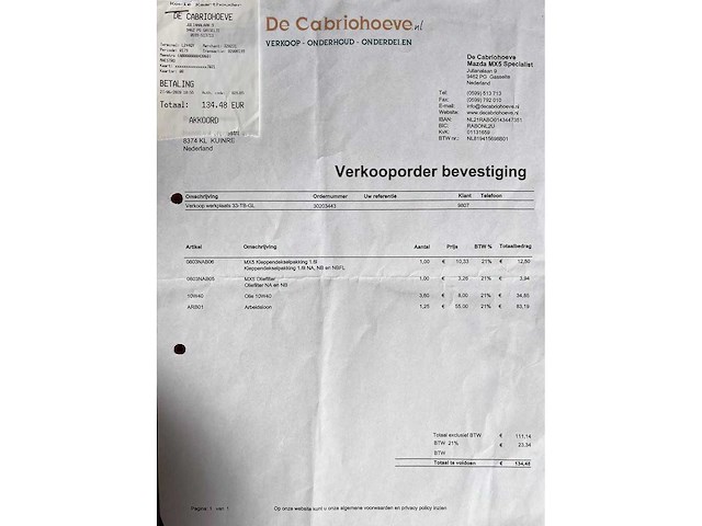 Mazda mx-5 1.6i exclusive, 33-tb-gl - afbeelding 13 van  28