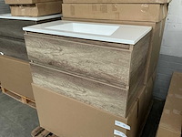 Mb alvaro badmeubel 90cm (2x) - afbeelding 1 van  6