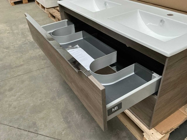 Mb cassino badmeubel 120cm - afbeelding 4 van  7