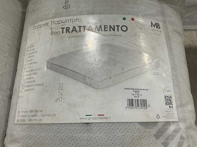 Mb home 160x195cm - matras topper (8x) - afbeelding 2 van  4
