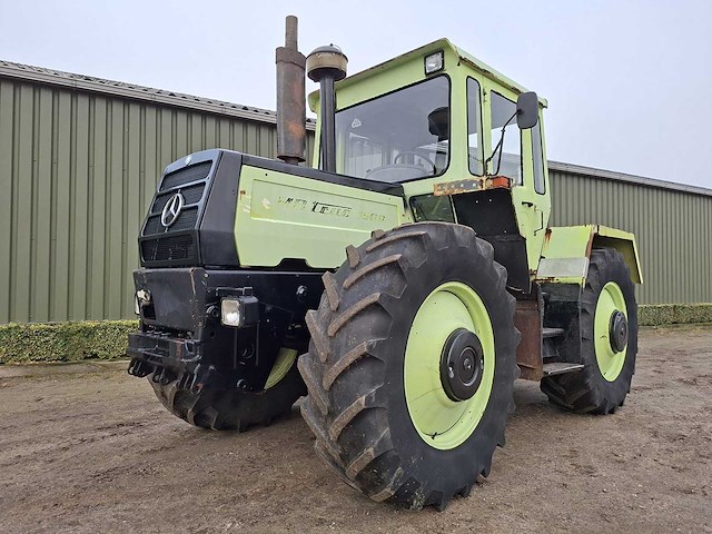 Mb mercedes benz - trac 1500 - vierwielaangedreven landbouwtractor - afbeelding 2 van  12