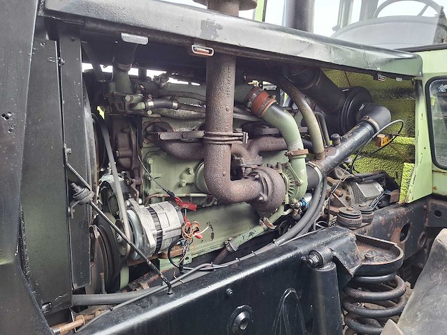 Mb mercedes benz - trac 1500 - vierwielaangedreven landbouwtractor - afbeelding 12 van  12